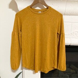 Yellow Sweater Old Navy Long Sleeved Size Small